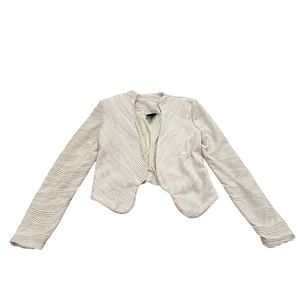 Mossimo Shoulder Padded Nude Blazer